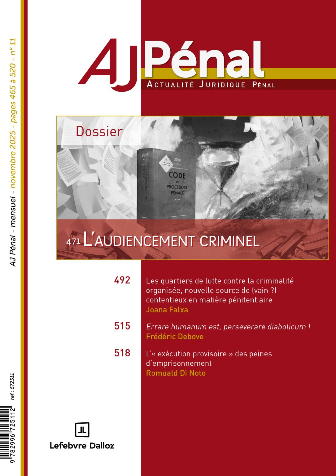 aj pénal couverture